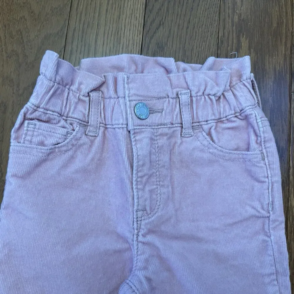 Gap Toddler Girl Curduroy Jeans Pants Pink 2T Just‎ Like Mom NWT